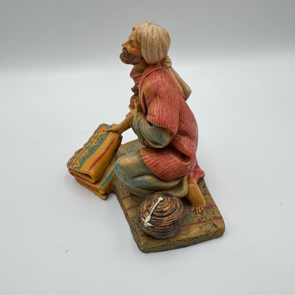 Fontanini Nativity Figure Merchant Italy 5 Inch Multicolor 1996 Depose 283 - Picture 4 of 6